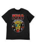 KISS Hotter Than Hell Catman Portrait Graphic T-Shirt