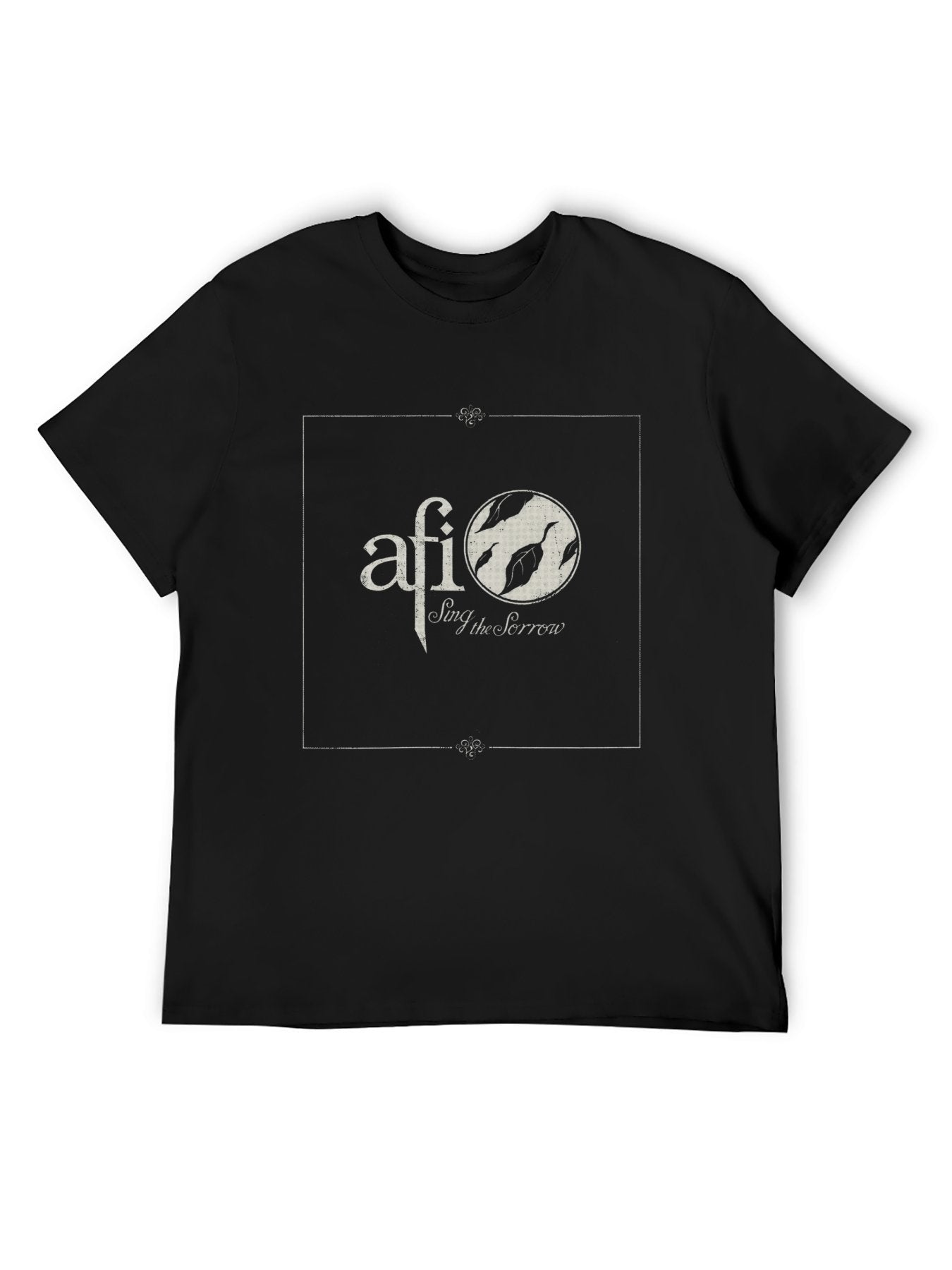 AFI Gothic Moon Emblem Rock Band T-Shirt