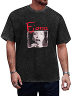 Fiona Apple Portrait Graphic Washed T-Shirt