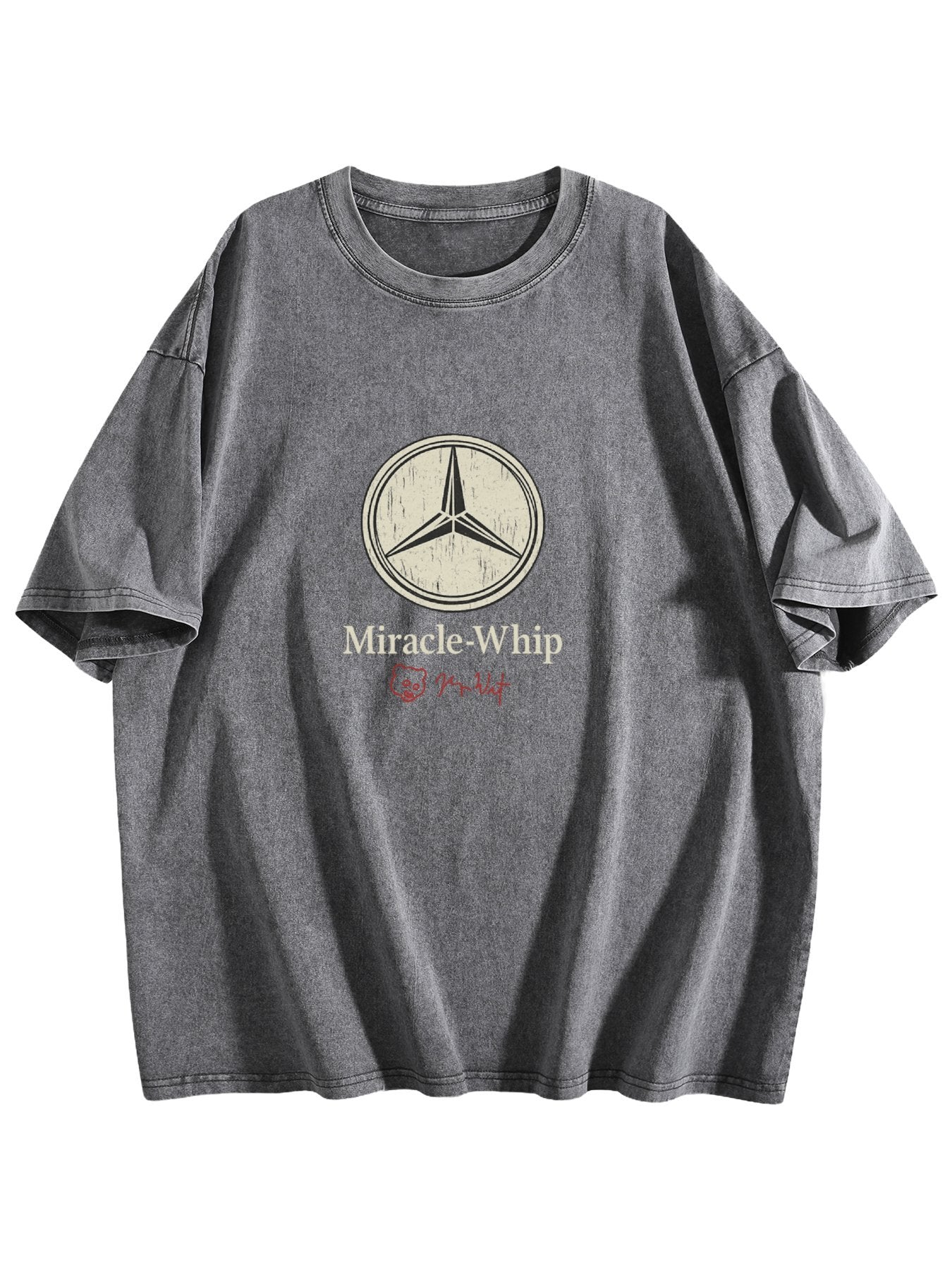 Miracle Whip Star Logo Graphic Washed T-Shirt
