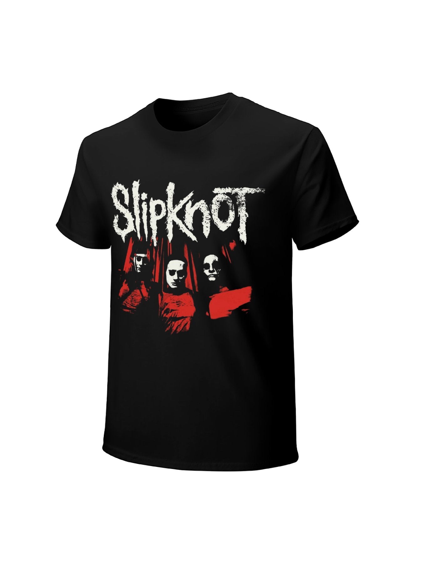 Slipknot Masked Band Portrait Graphic T-Shirt