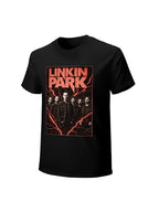 Linkin Park Band Portrait Lightning Rock T-Shirt