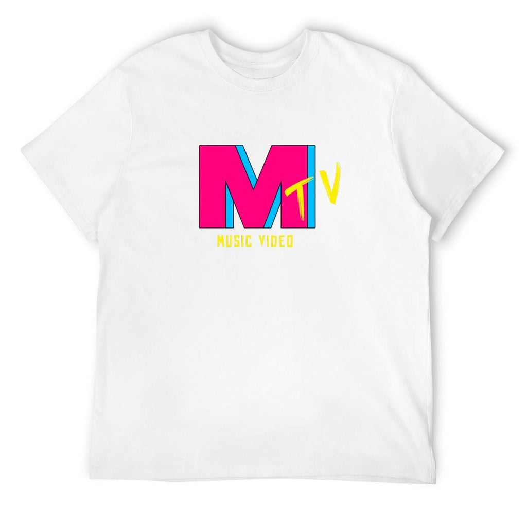 Music Video Graphic Black T-Shirt