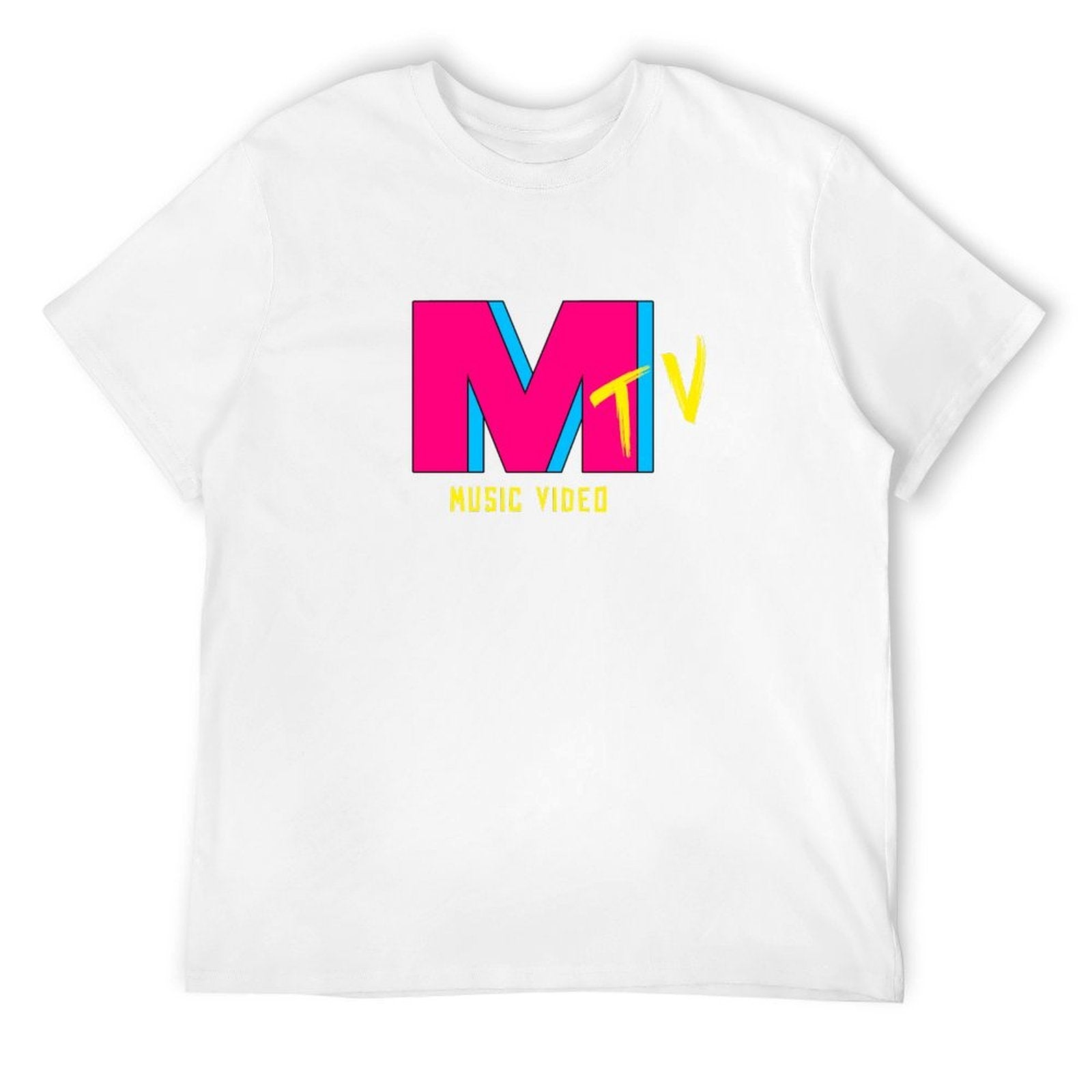 Music Video Graphic Black T-Shirt