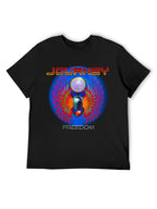 Journey Scarab Wings Freedom Cosmic Artwork T-Shirt