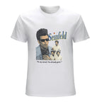 Seinfeld In My Mind Graphic White T-Shirt