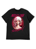 Mötley Crüe Primal Scream Anime Graphic T-Shirt
