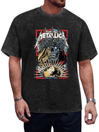 Metallica Crowned Skull Graphic T-Shirt
