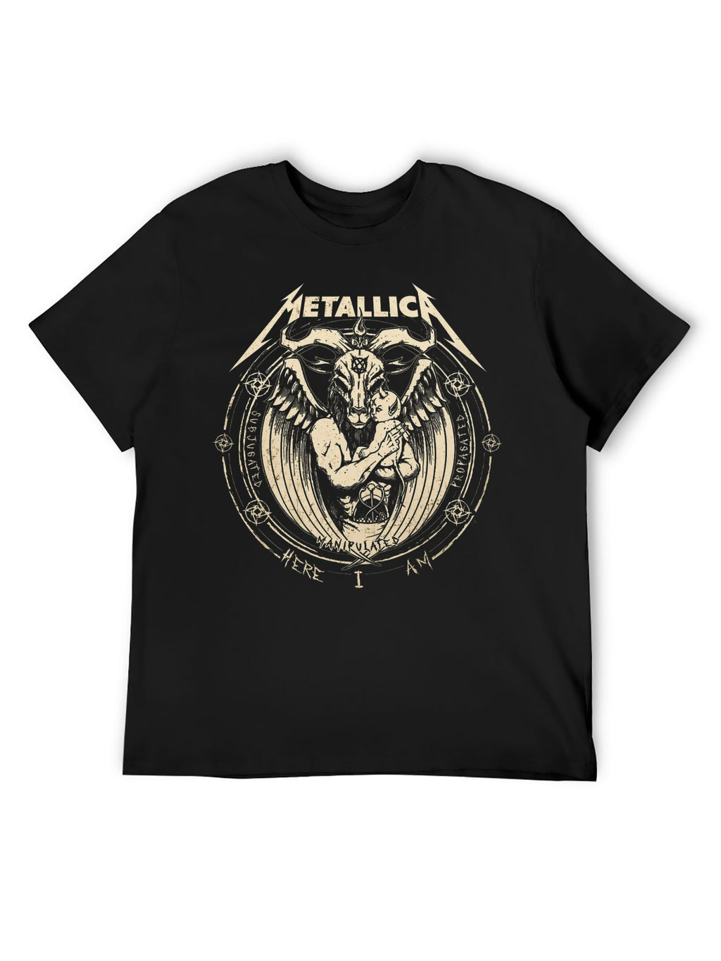 Metallica “Here I Am” Winged Goat Graphic T-Shirt