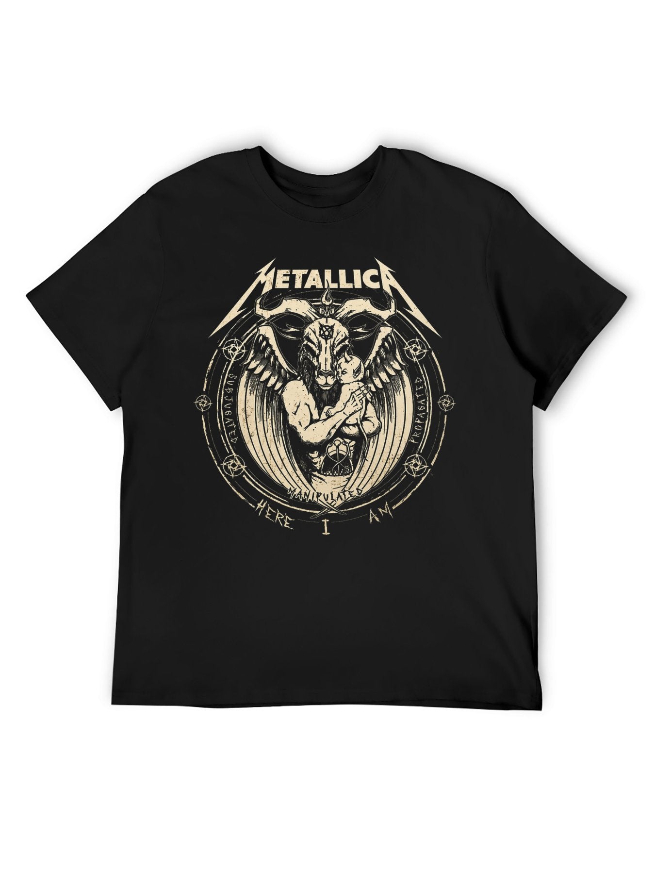 Metallica “Here I Am” Winged Goat Graphic T-Shirt