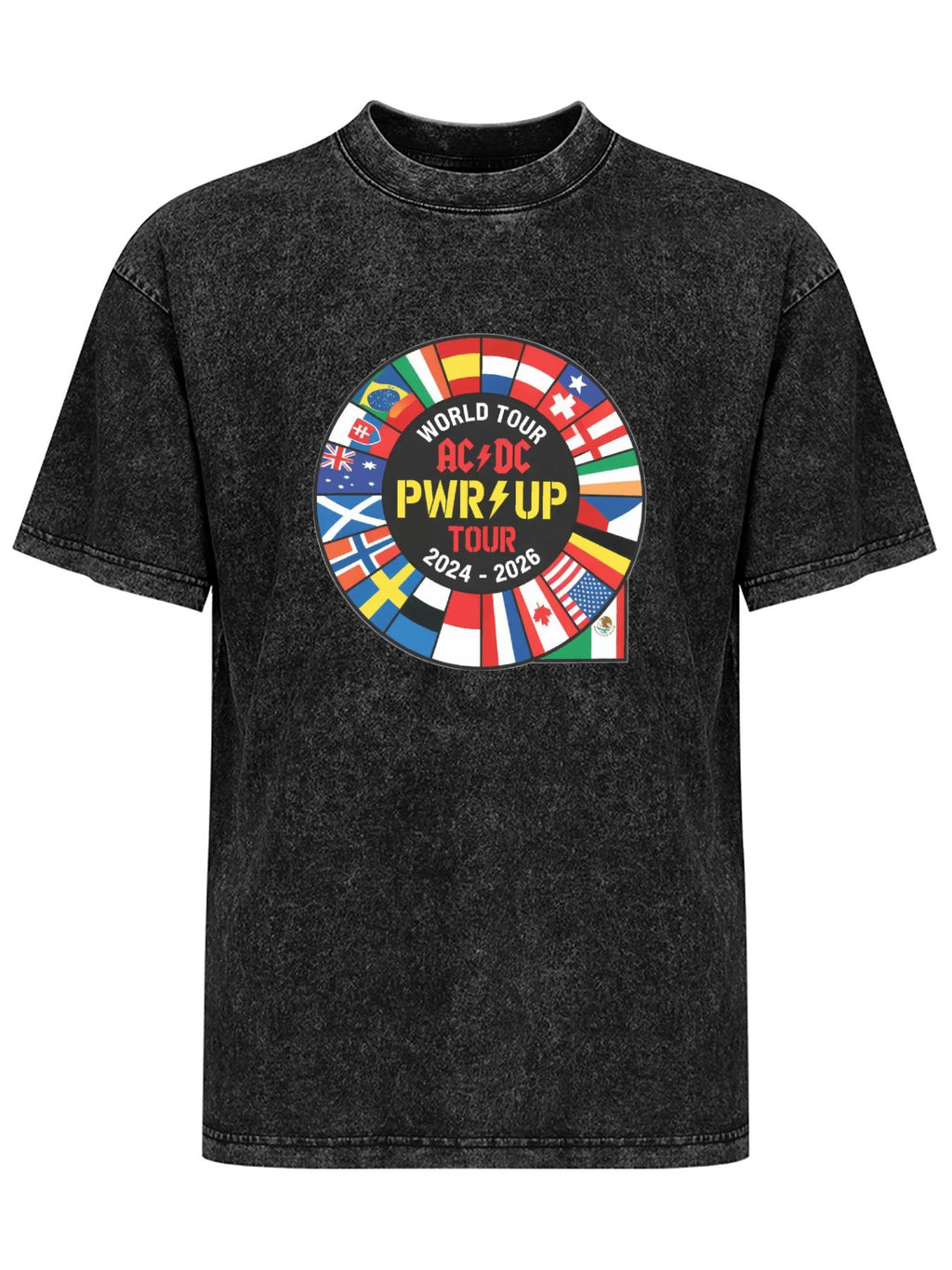 AC/DC PWR UP World Tour 2024–2026 Graphic T-Shirt