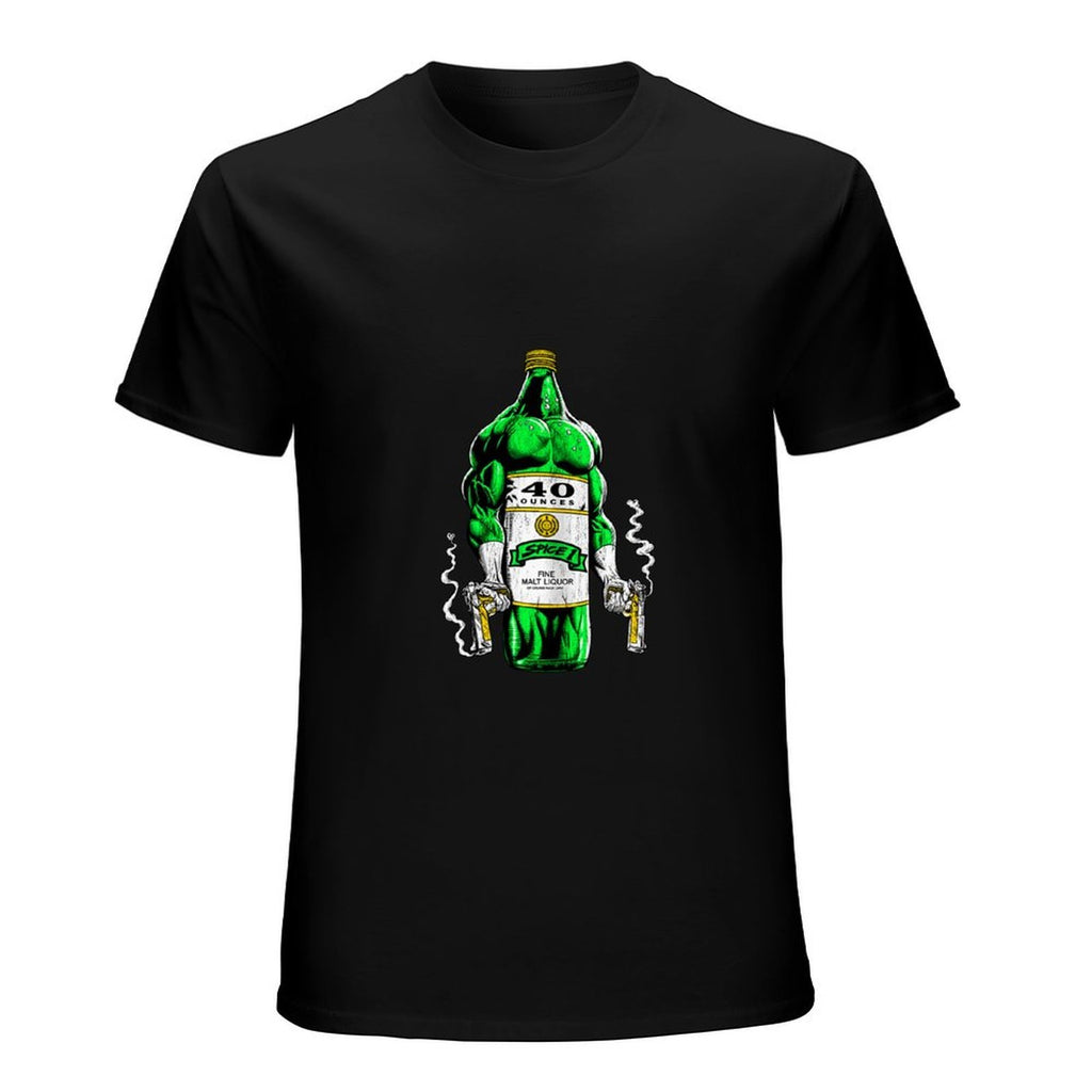 40 Ounces Bottle Graphic T-Shirt
