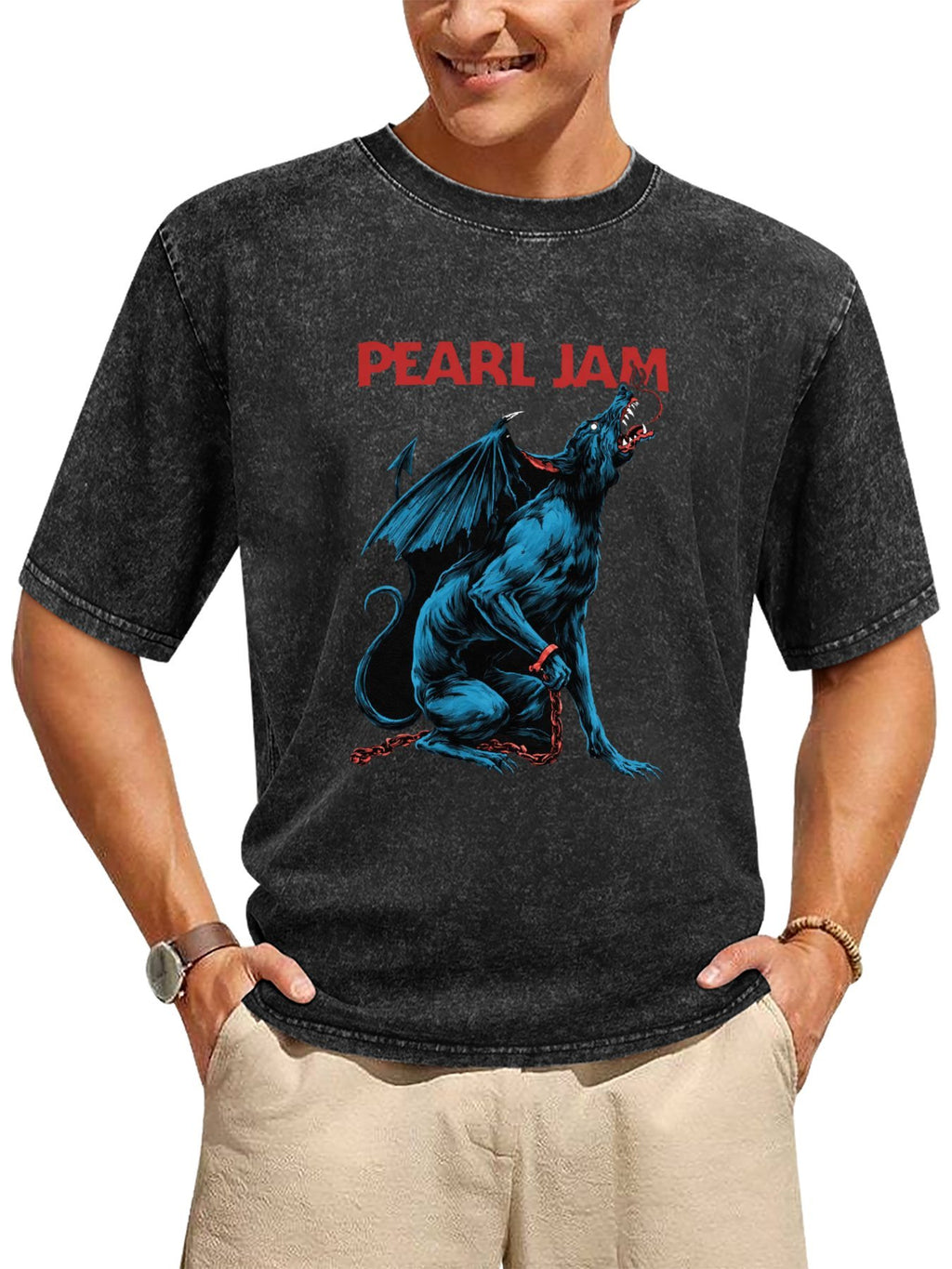 Vintage Pearl Jam Winged Creature Graphic T-Shirt