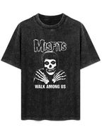 Misfits Walk Among Us Skeleton Hands Graphic T-Shirt