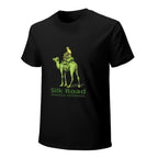Silk Road Camel Graphic Black T-Shirt