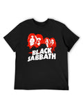 Black Sabbath Band Portrait Retro Rock T-Shirt
