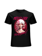 Mötley Crüe Primal Scream Anime Graphic T-Shirt