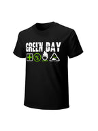 Green Day Safety Icon Punk Graphic T-Shirt