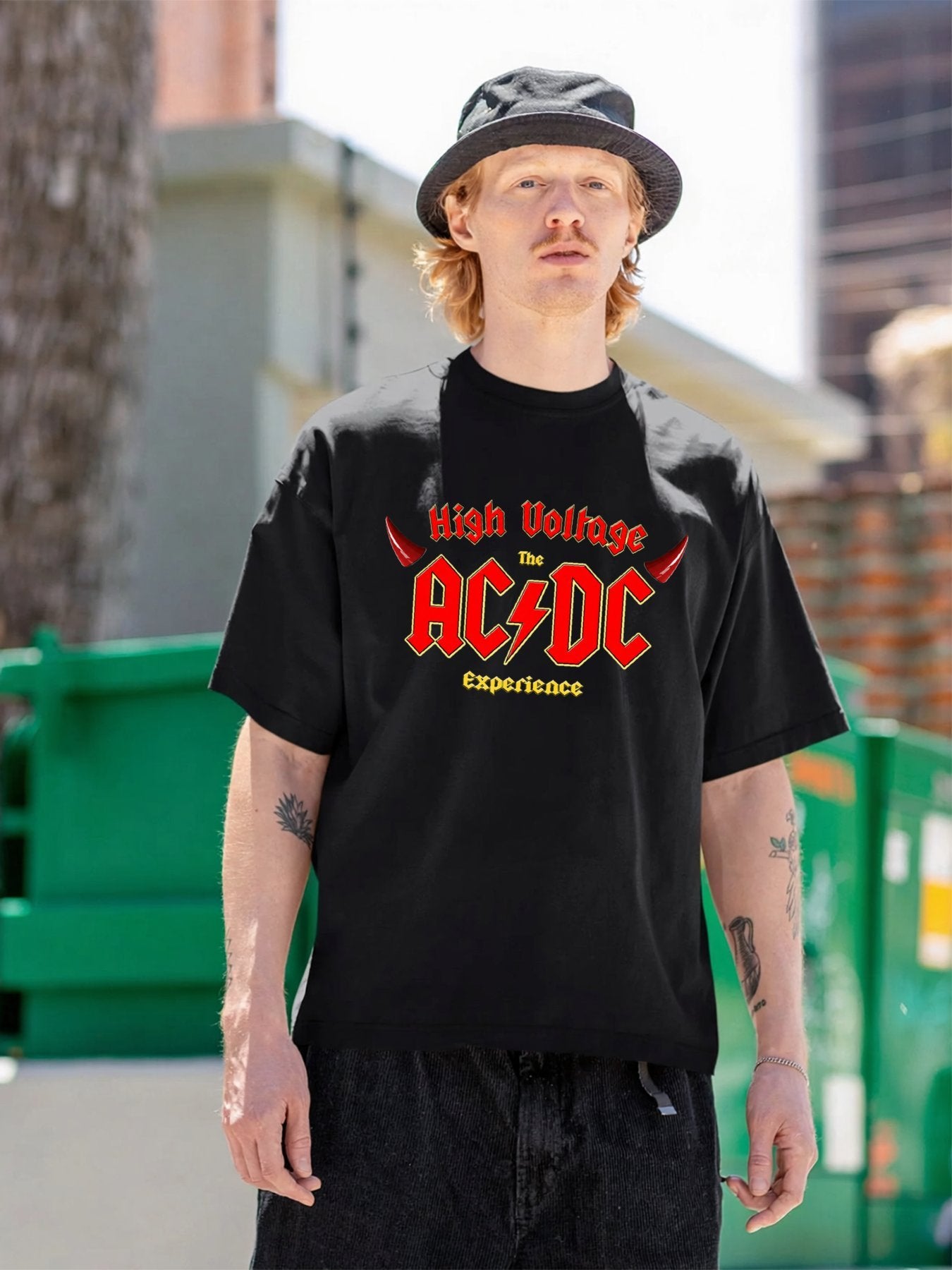 AC/DC High Voltage Experience Graphic T-Shirt