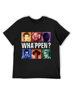 Retro Pop Portrait “Whappen?” Graphic T-Shirt