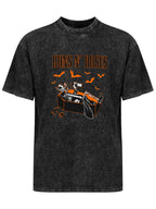 Guns N’ Roses Coffin Skeleton Halloween Graphic T-Shirt