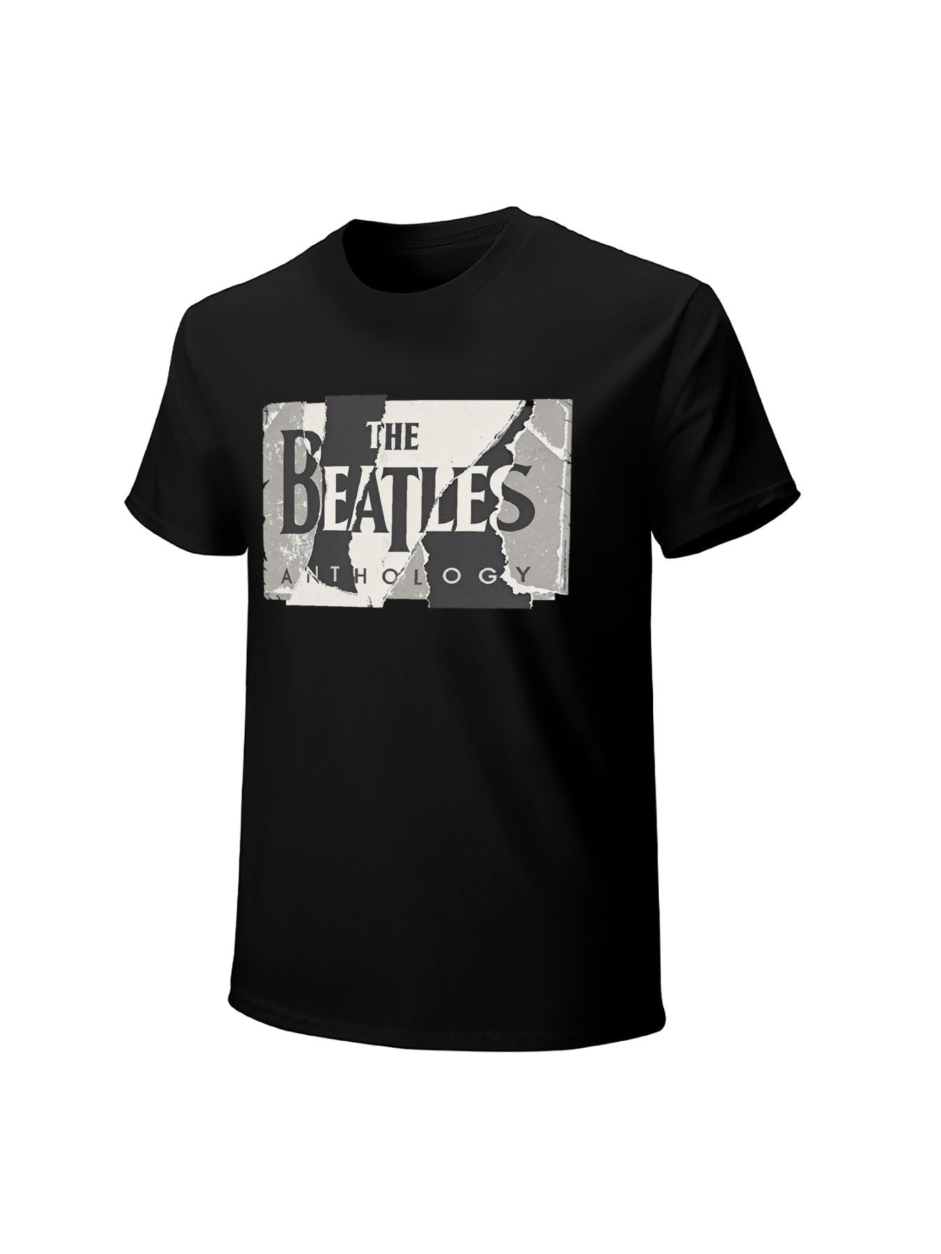 The Beatles “Anthology” Torn Poster Graphic T-Shirt