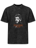 Memorial Portrait Washed Graphic T-Shirt