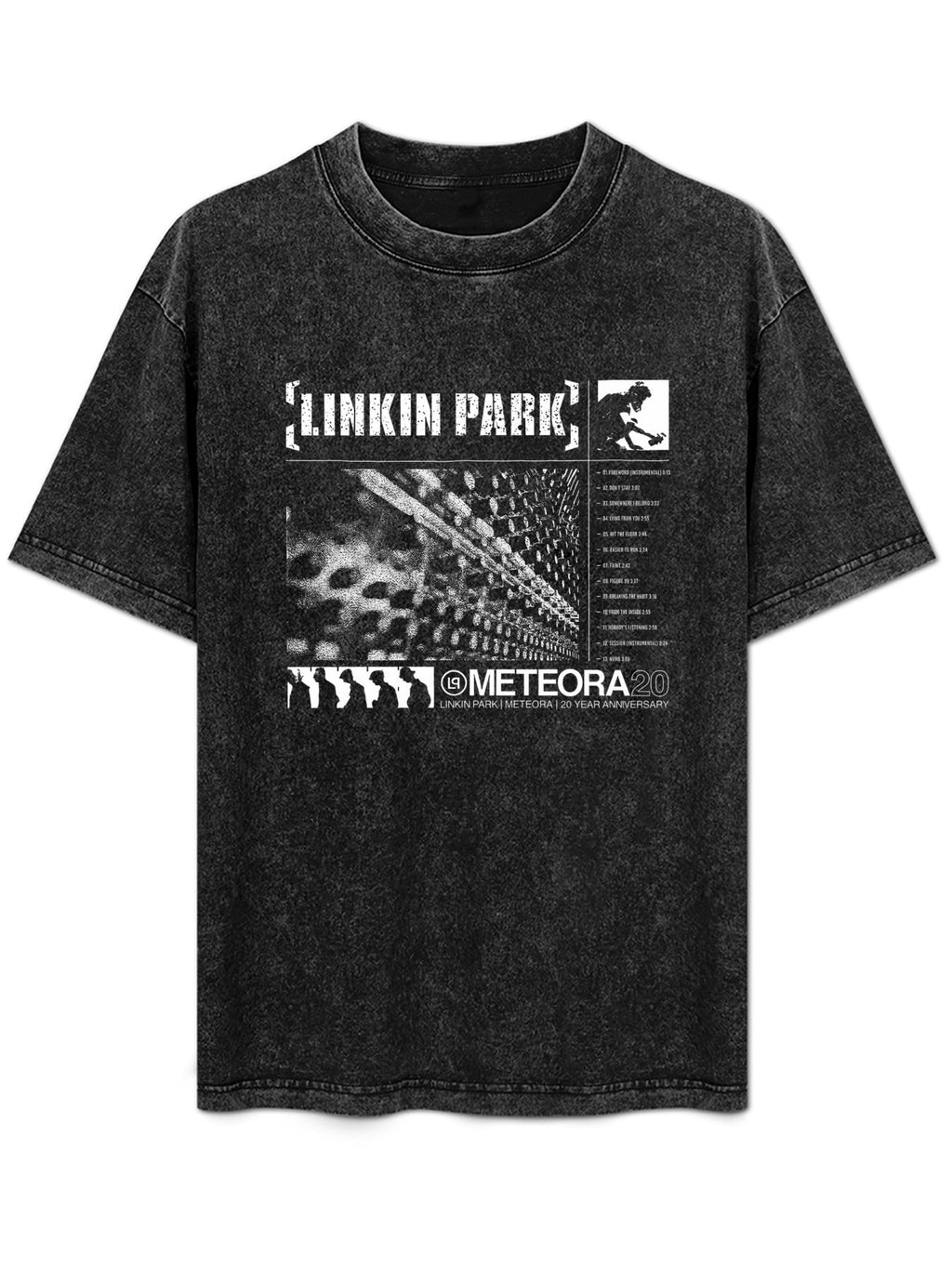 Vintage Washed Linkin Park Meteora 20 Graphic T-Shirt