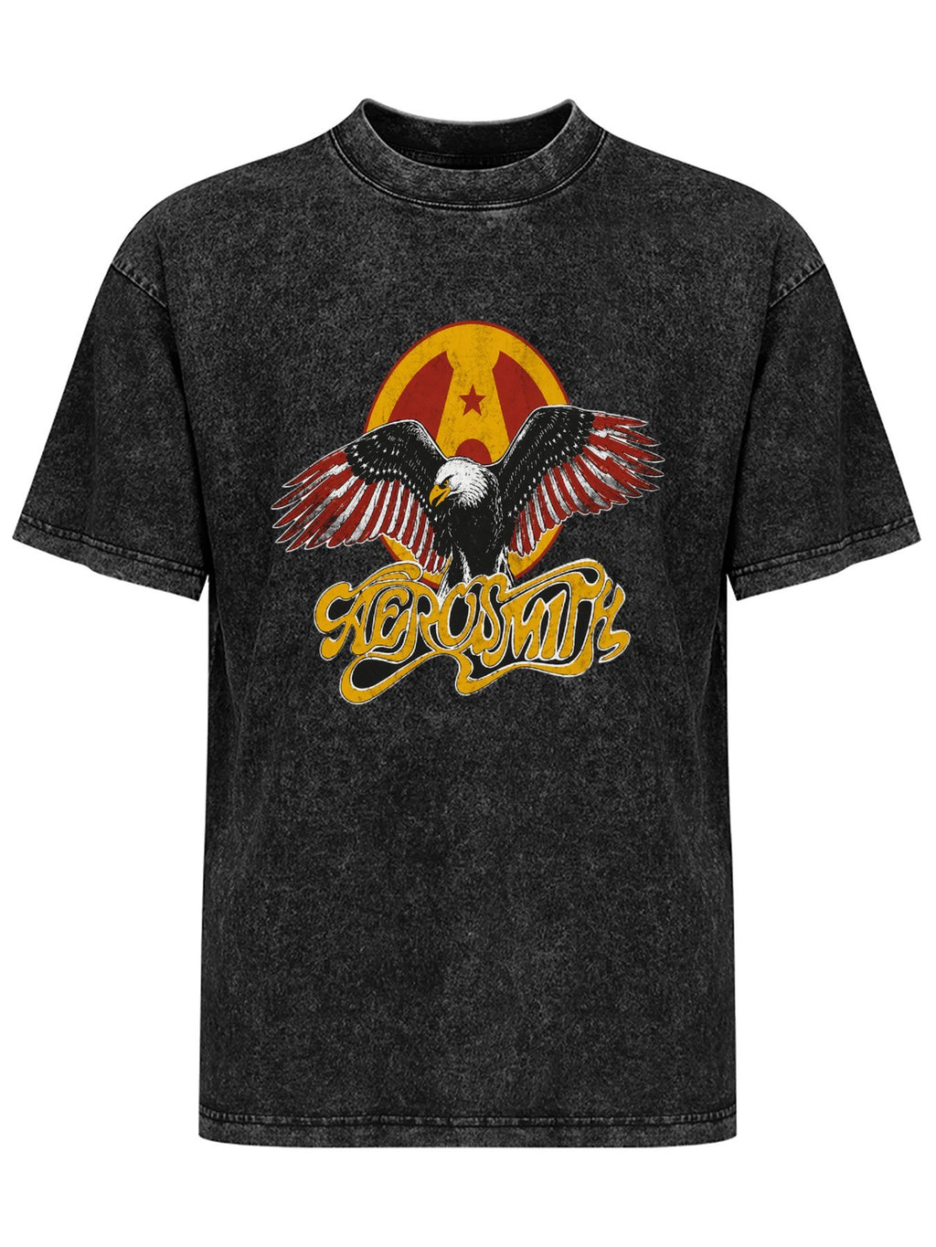 Aerosmith American Eagle Logo Graphic T-Shirt
