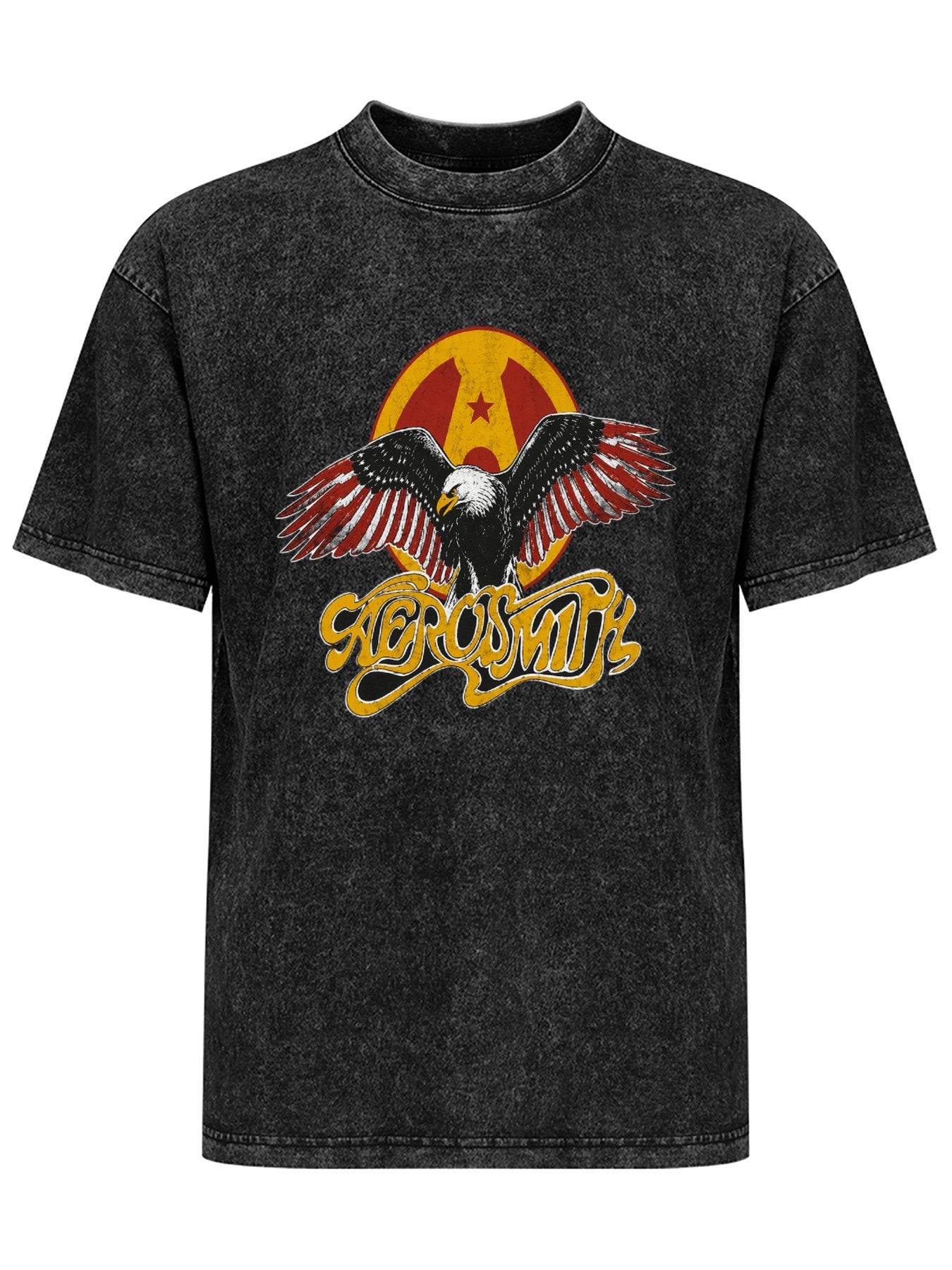 Aerosmith American Eagle Logo Graphic T-Shirt