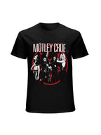 Mötley Crüe Live Band Portrait Graphic T-Shirt