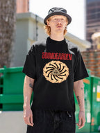 Soundgarden Spiral Sunburst Grunge Rock T-Shirt