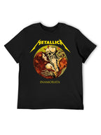Metallica Inamorata Skull Romance Graphic T-Shirt