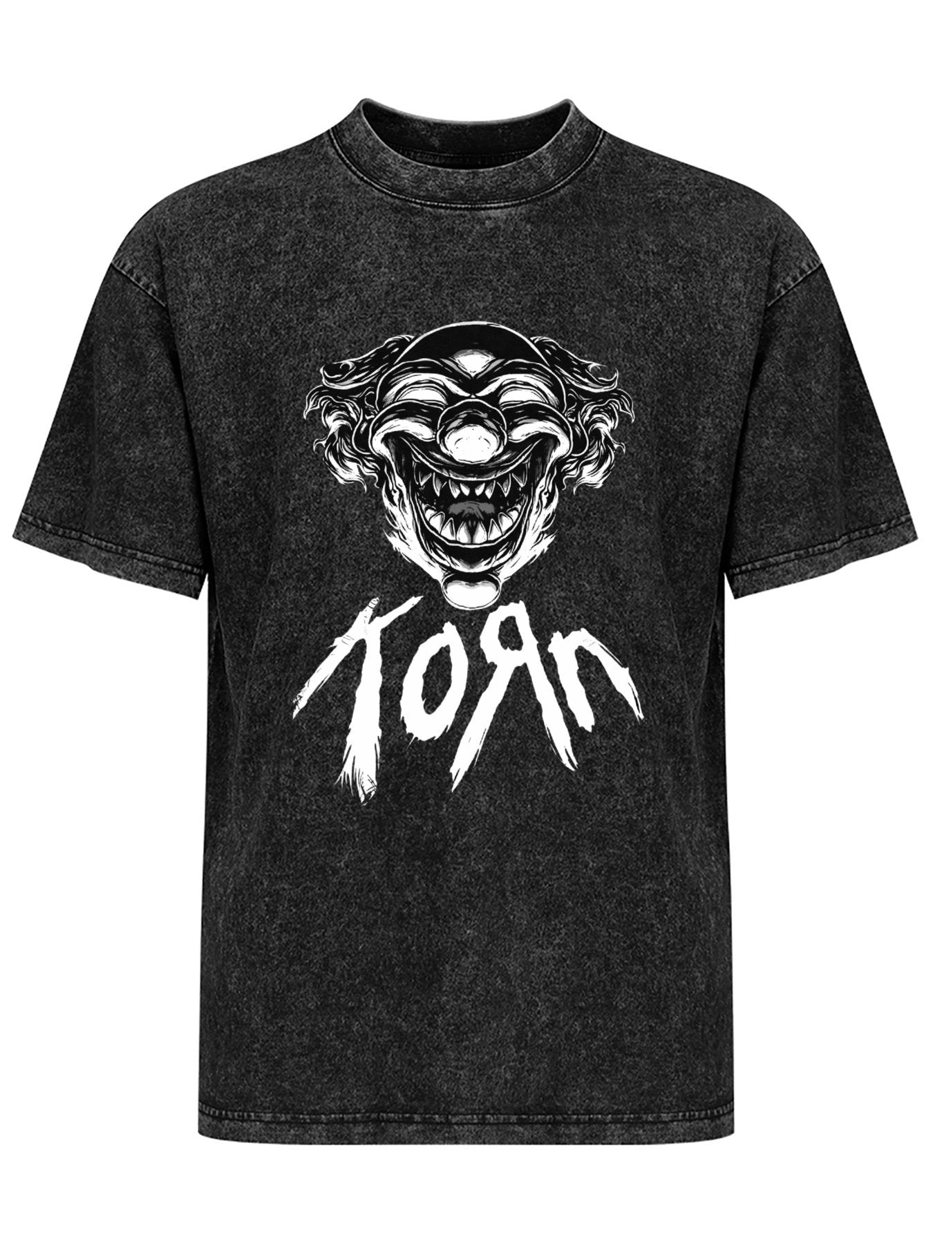 Vintage Washed Korn Evil Clown Graphic T-Shirt