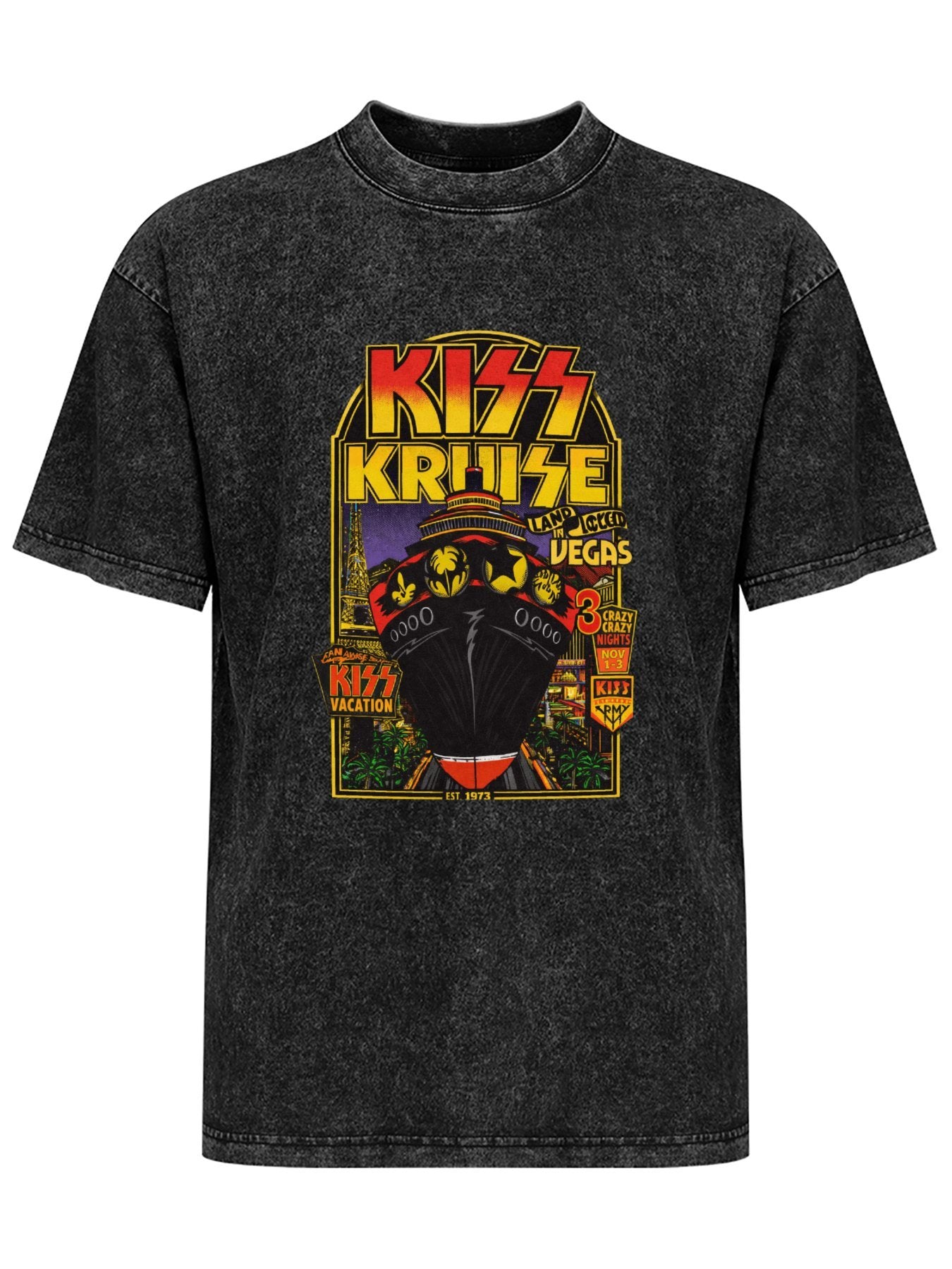 KISS Kruise Las Vegas Vacation Graphic T-Shirt