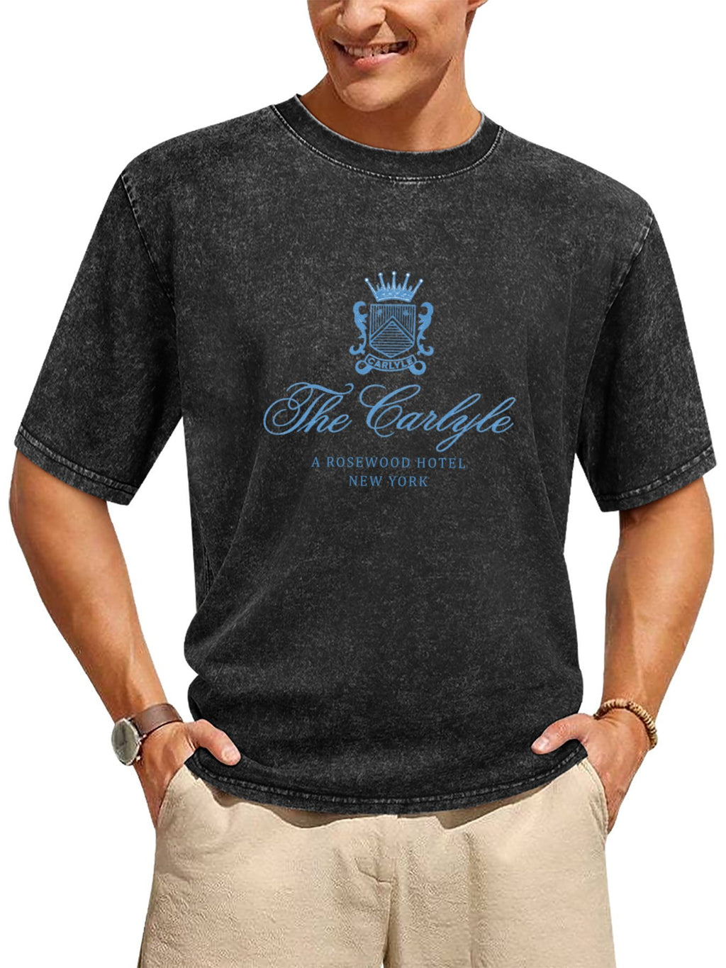 The Carlyle Rosewood Hotel Graphic Washed T-Shirt