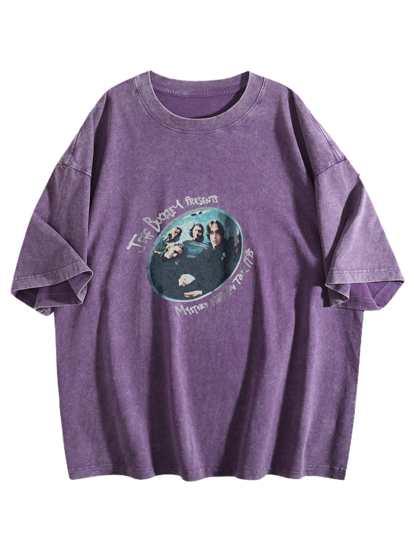 Jeff Buckley Mystery White Boy Tour Graphic Washed T-Shirt