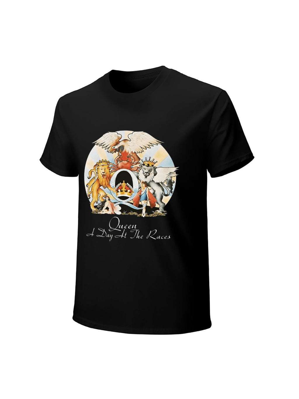 Queen “A Day at the Races” Crest Graphic T-Shirt