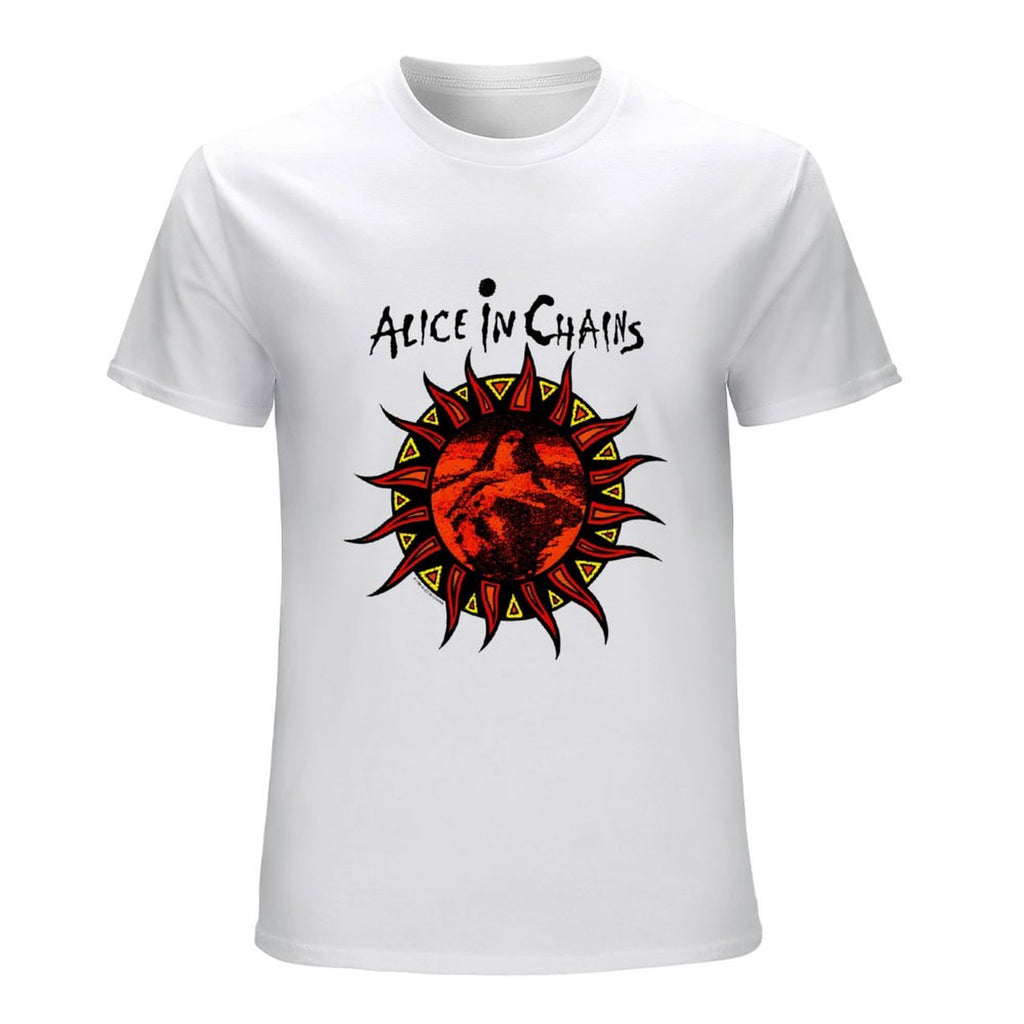 Alice in Chains Sun Graphic White T-Shirt