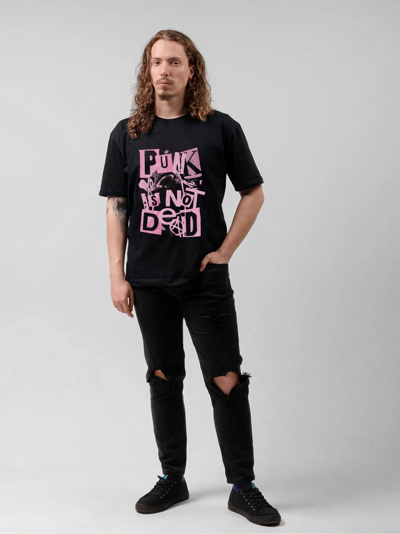 Punk Is Not Dead Rebel Style Tee