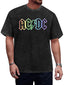 AC/DC Rainbow Logo Graphic T-Shirt
