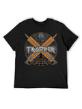 Trooper Imperial Stout Skull Swords Graphic T-Shirt
