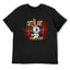 Cute but Cursed Doll Graphic Black T-Shirt