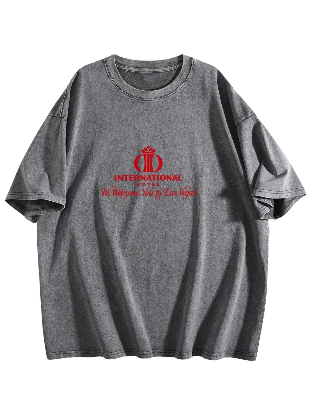 International Hotel Las Vegas Graphic Washed T-Shirt