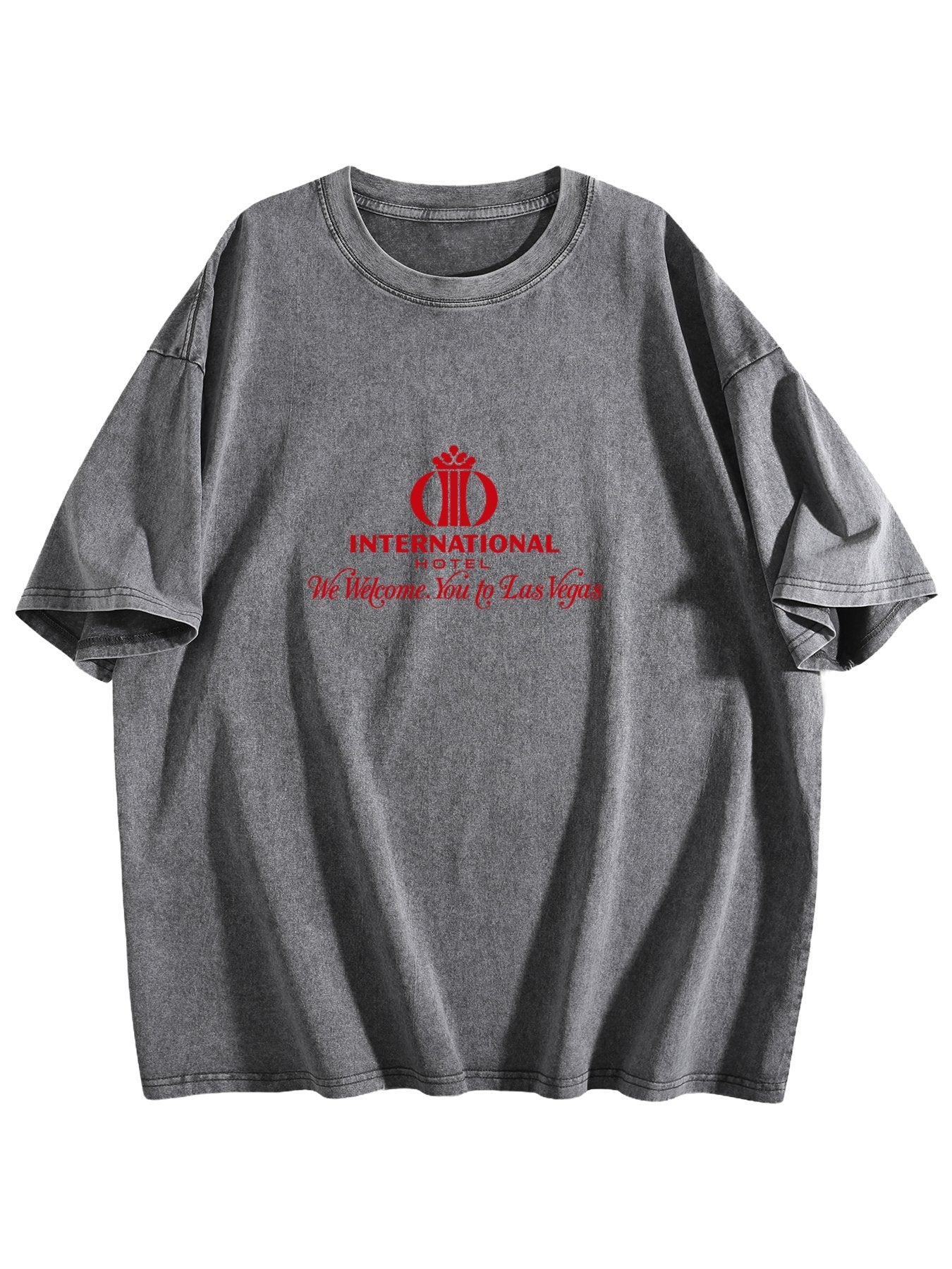 International Hotel Las Vegas Graphic Washed T-Shirt