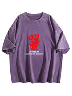 Rage Against the Machine Fist Graphic Washed T-Shirt