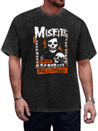 Misfits I Remember Halloween Skull Graphic T-Shirt