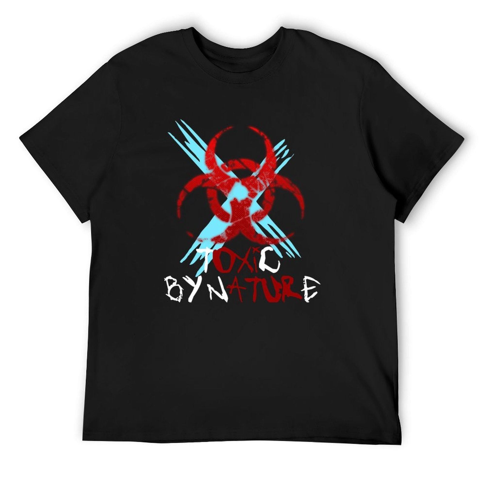 Toxic by Nature Biohazard Graphic Black T-Shirt