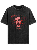 I Was Born to Love You Star Portrait Graphic T-Shirt