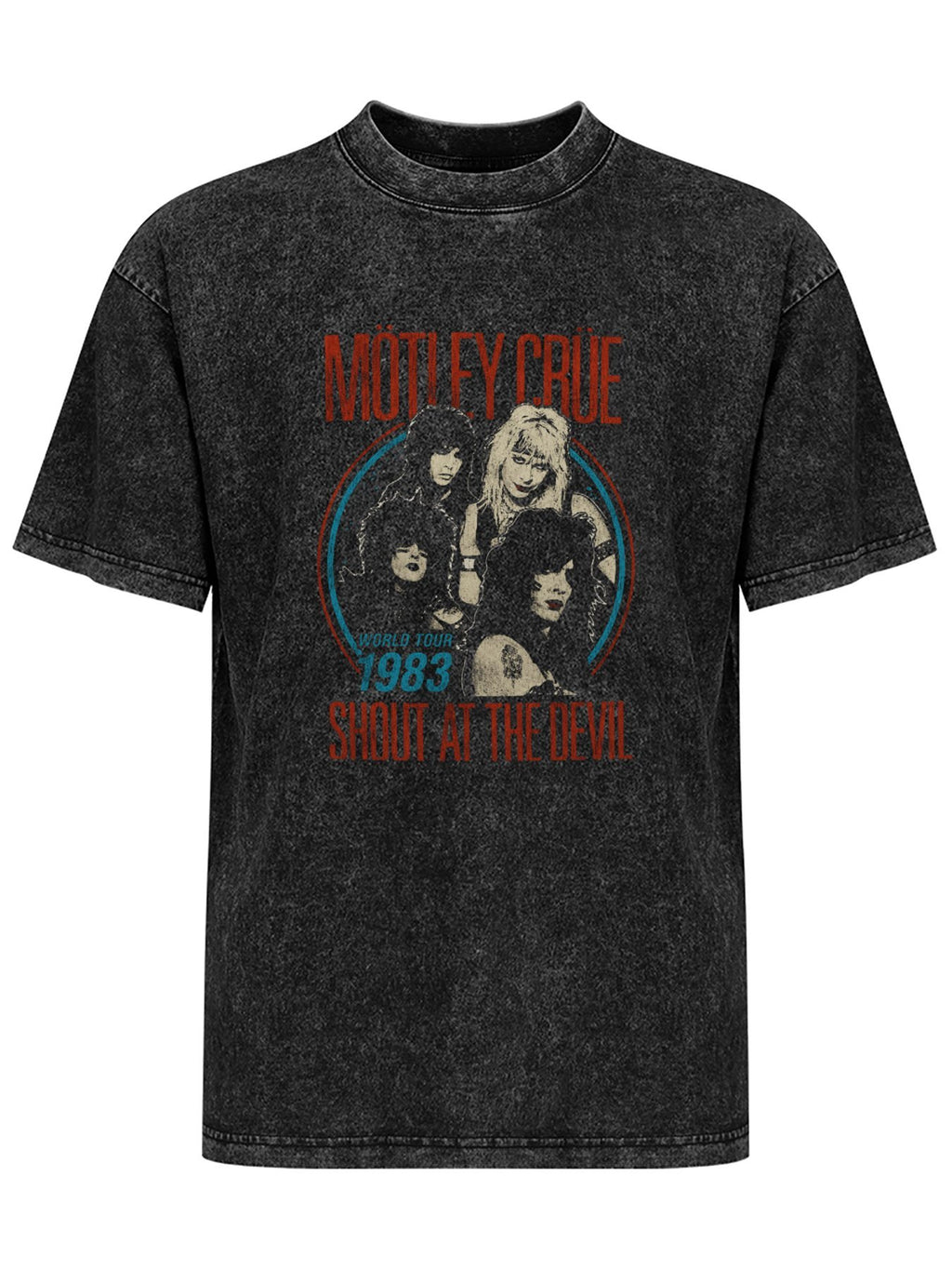 Mötley Crüe 1983 World Tour Graphic T-Shirt